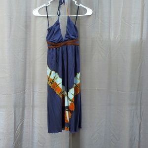 Ocean drive medium halter top dress